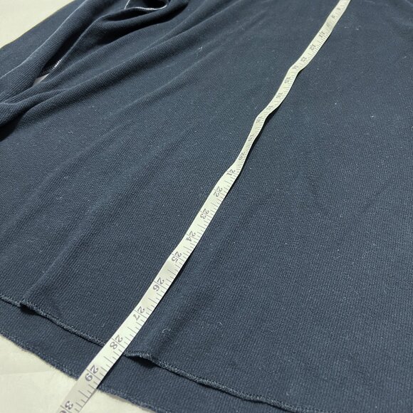 Next Level Apparel Hooded Thermal Long Sleeve Black Large - Picture 6 of 7